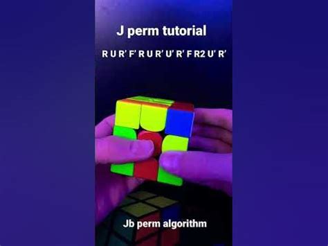 j perm algorithm|Rubik's Cube Algorithms .